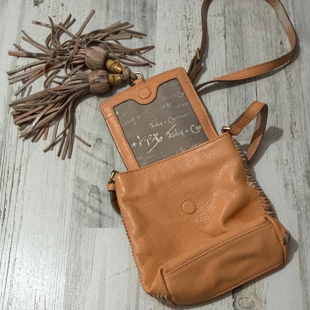 Foley + Corinna Sarabi Leather Bag - Candied Peach - Picture 9 of 12